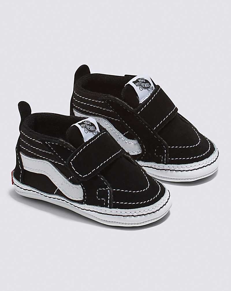 Vans Bebek Sk8-Hi Crib Ayakkabı Çocuk Siyah Beyaz | Türkiye DPC479685