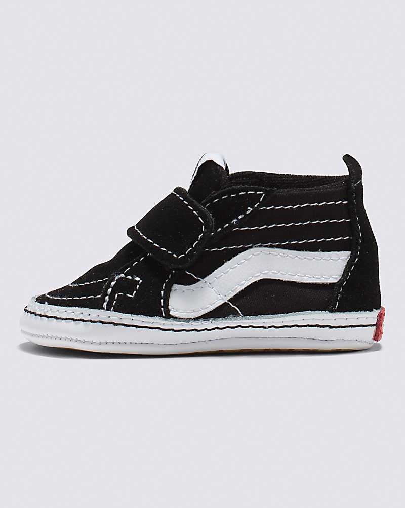 Vans Bebek Sk8-Hi Crib Ayakkabı Çocuk Siyah Beyaz | Türkiye DPC479685