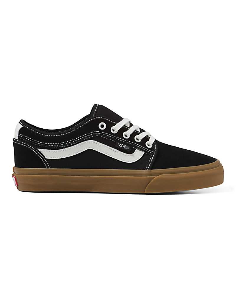 Vans Chukka Low Sidestripe Kaykay Ayakkabısı Kadın Siyah | Türkiye HXM392871