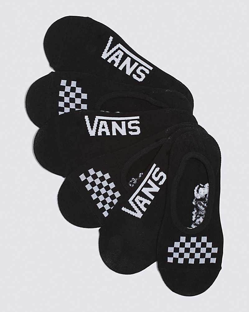 Vans Classic Canoodle 3-Pack Çorap Kadın Siyah Beyaz | Türkiye YXC415689