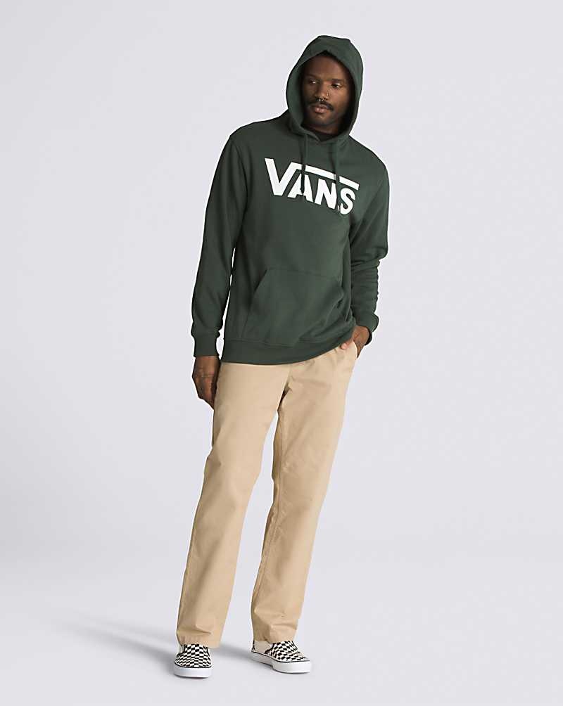 Vans Classic Pullover Kapşonlu Erkek Yeşil | Türkiye AZT159348