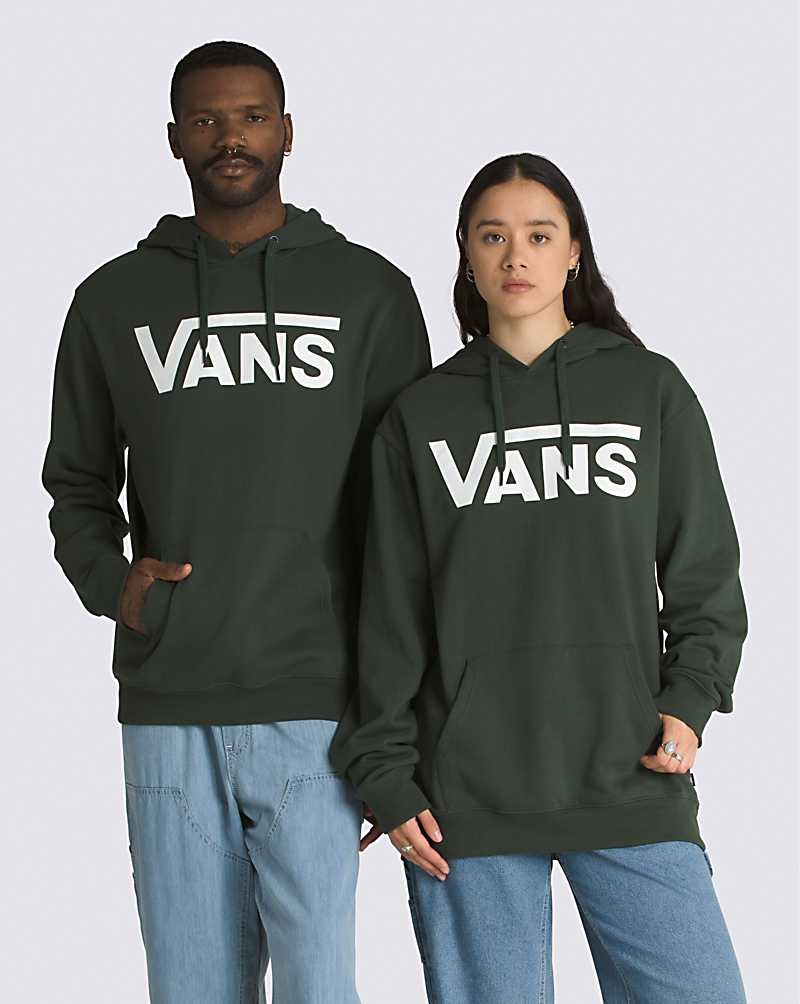 Vans Classic Pullover Kapşonlu Erkek Yeşil | Türkiye AZT159348