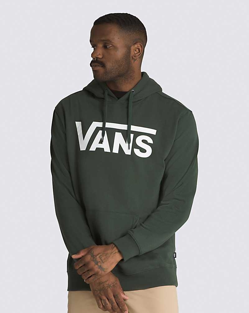 Vans Classic Pullover Kapşonlu Erkek Yeşil | Türkiye AZT159348