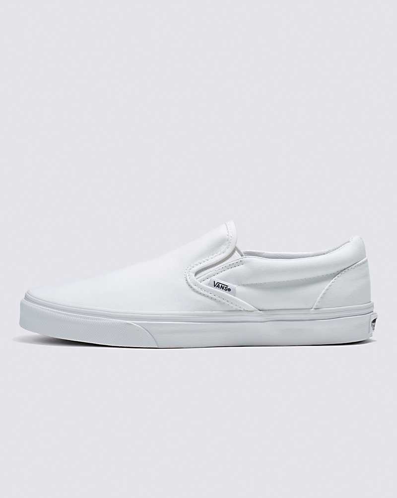 Vans Classic Slip-On Ayakkabı Erkek Beyaz | Türkiye APE785014