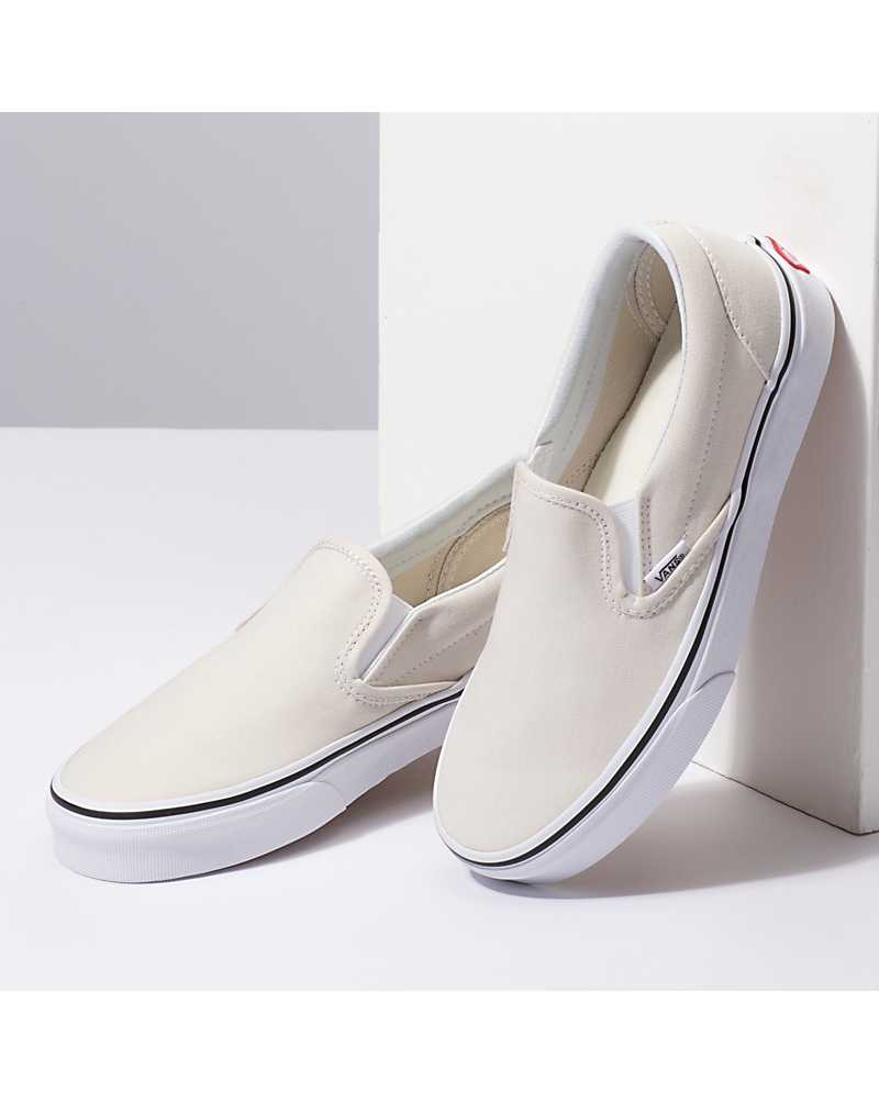 Vans Classic Slip-On Ayakkabı Erkek Beyaz | Türkiye FVU634051