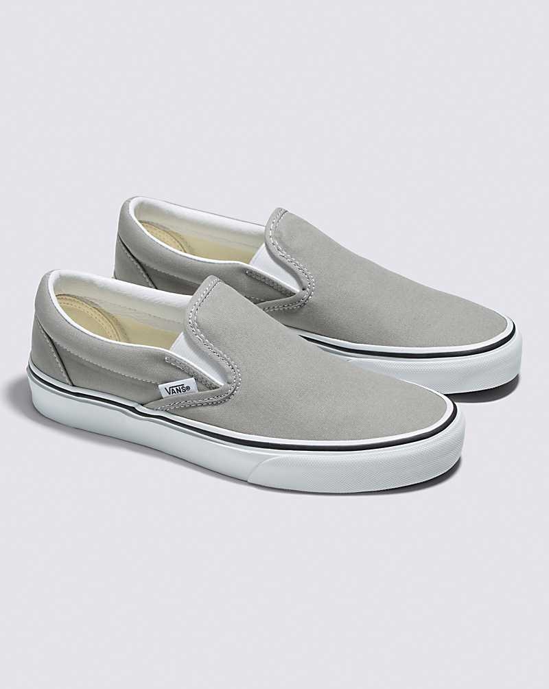 Vans Classic Slip-On Ayakkabı Erkek Gri | Türkiye EXD957321