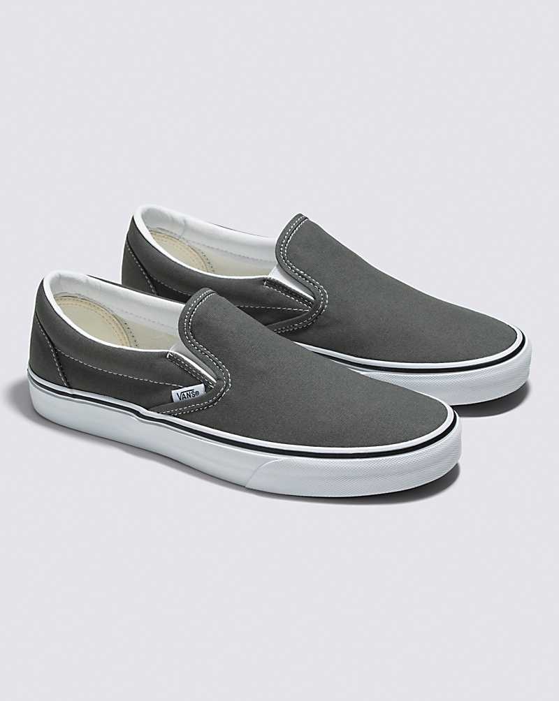 Vans Classic Slip-On Ayakkabı Erkek Gri | Türkiye KTR329746