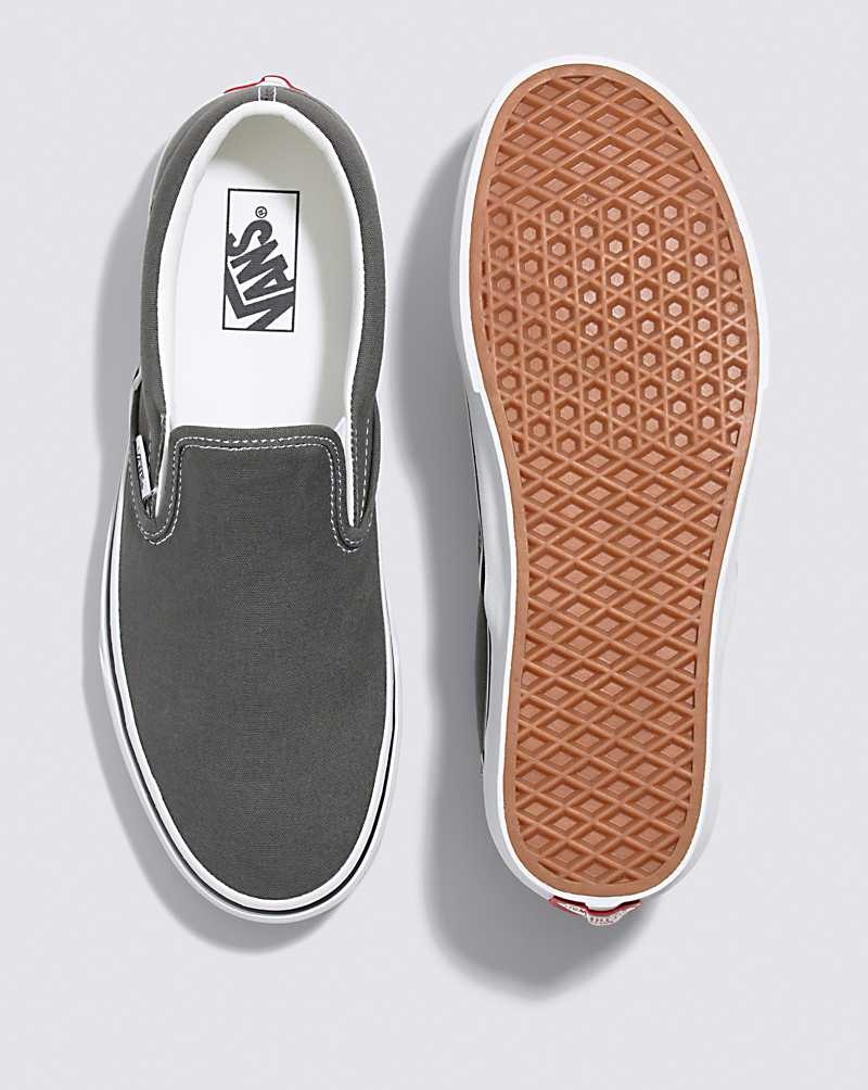 Vans Classic Slip-On Ayakkabı Erkek Gri | Türkiye KTR329746