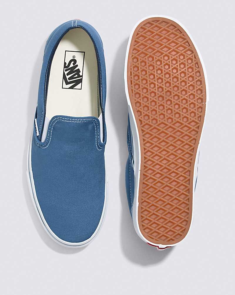 Vans Classic Slip-On Ayakkabı Erkek Lacivert | Türkiye UGS689415