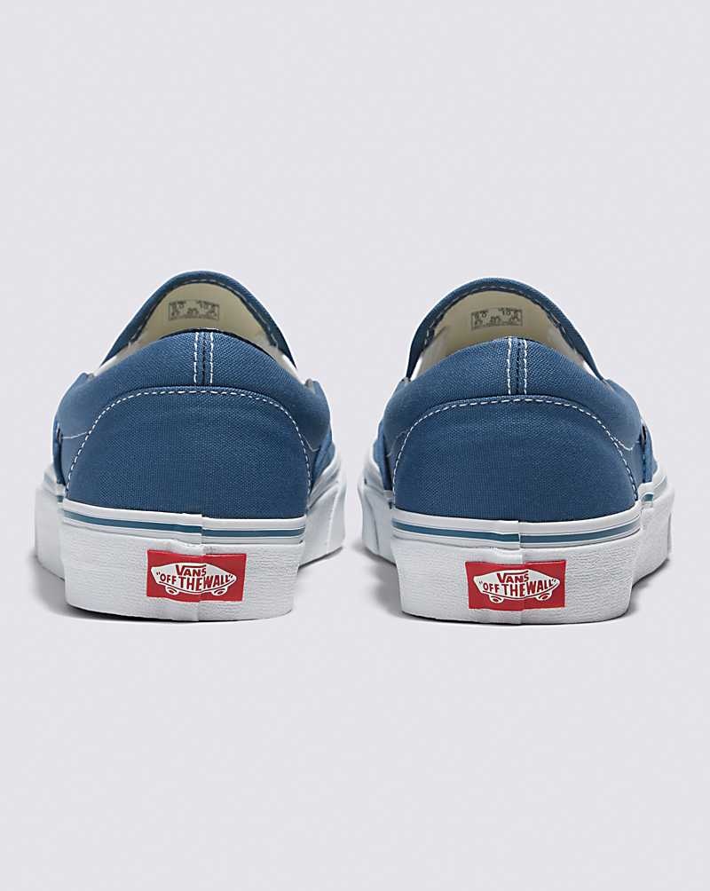 Vans Classic Slip-On Ayakkabı Erkek Lacivert | Türkiye UGS689415