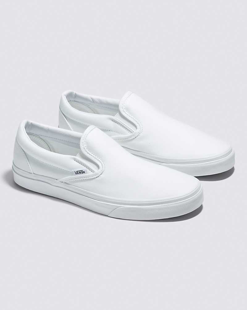 Vans Classic Slip-On Ayakkabı Kadın Beyaz | Türkiye BKF816327