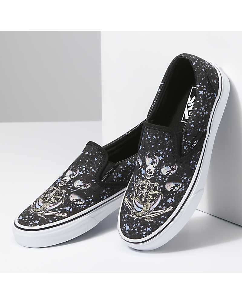 Vans Classic Slip-On Ayakkabı Kadın Siyah | Türkiye GFQ108629