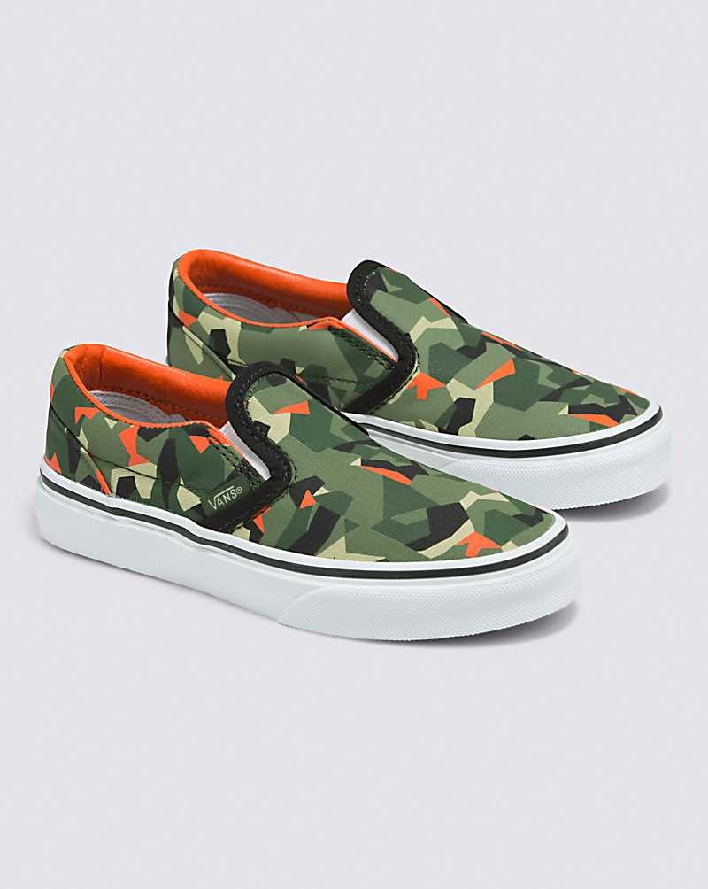 Vans Classic Slip-On Ayakkabı Çocuk Camo | Türkiye ECJ301567