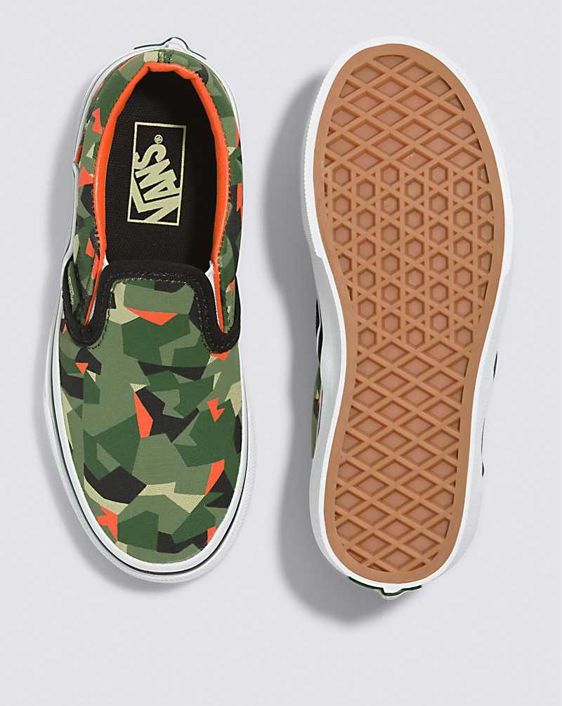 Vans Classic Slip-On Ayakkabı Çocuk Camo | Türkiye ECJ301567