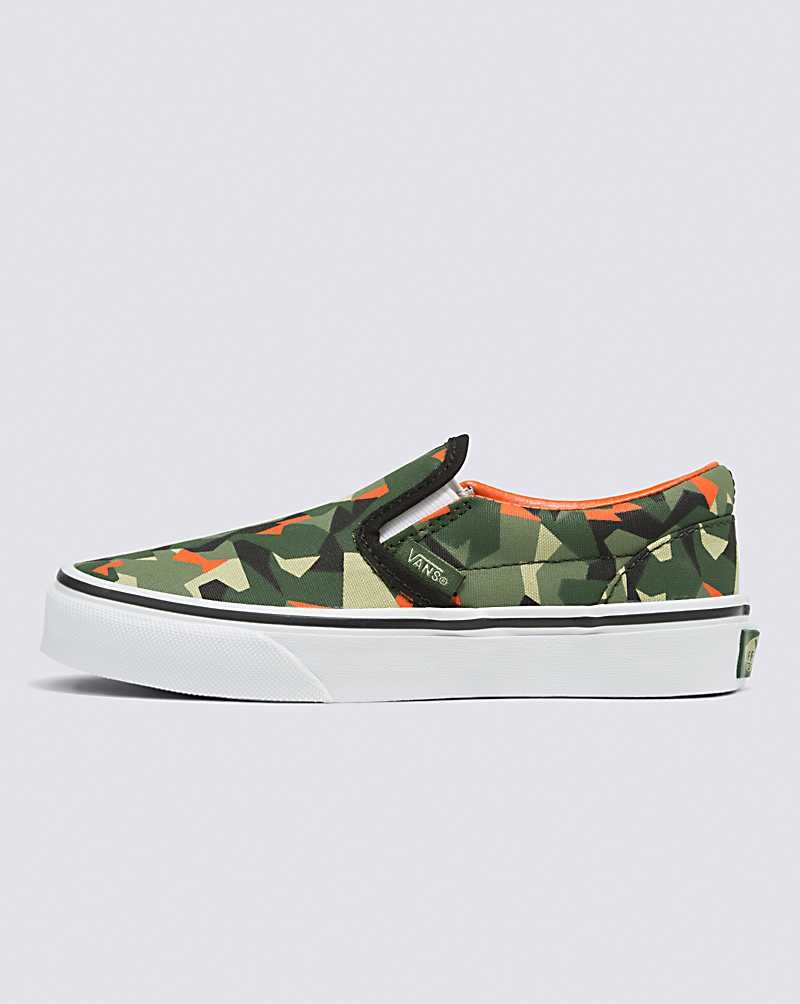 Vans Classic Slip-On Ayakkabı Çocuk Camo | Türkiye ECJ301567