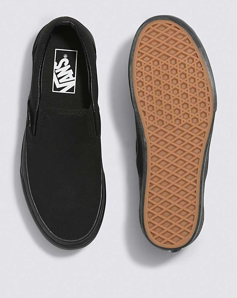 Vans Classic Slip-On Stackform Kanvas Ayakkabı Kadın Siyah | Türkiye QHX568721