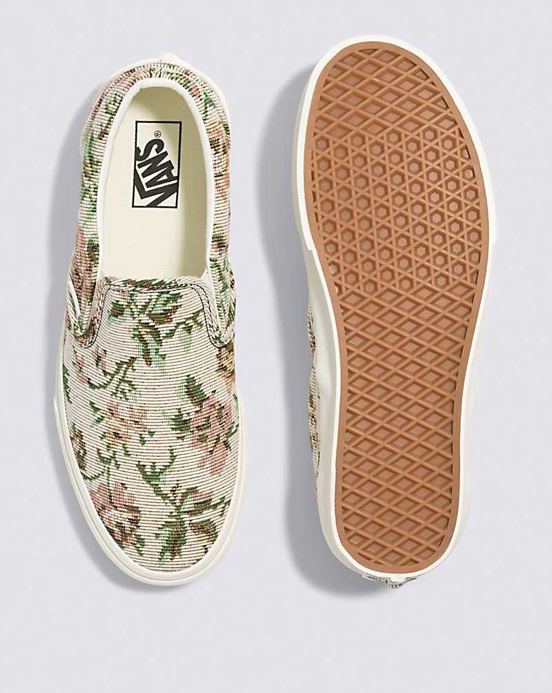 Vans Classic Slip-On Tapestry Floral Ayakkabı Erkek Renkli | Türkiye MRA024573