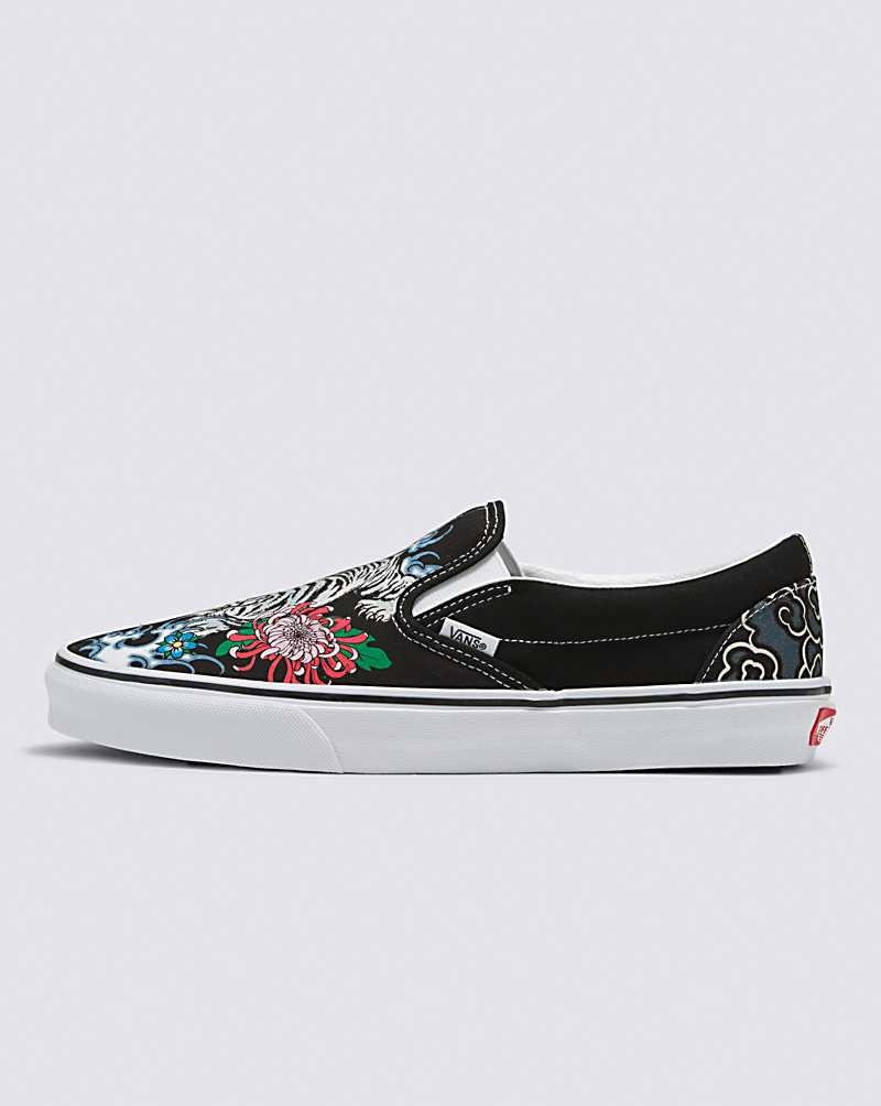 Vans Classic Slip-On Tiger Floral Ayakkabı Erkek Renkli | Türkiye PBN024158