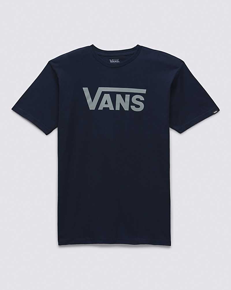 Vans Classic Tişört Erkek Lacivert | Türkiye BTX234685