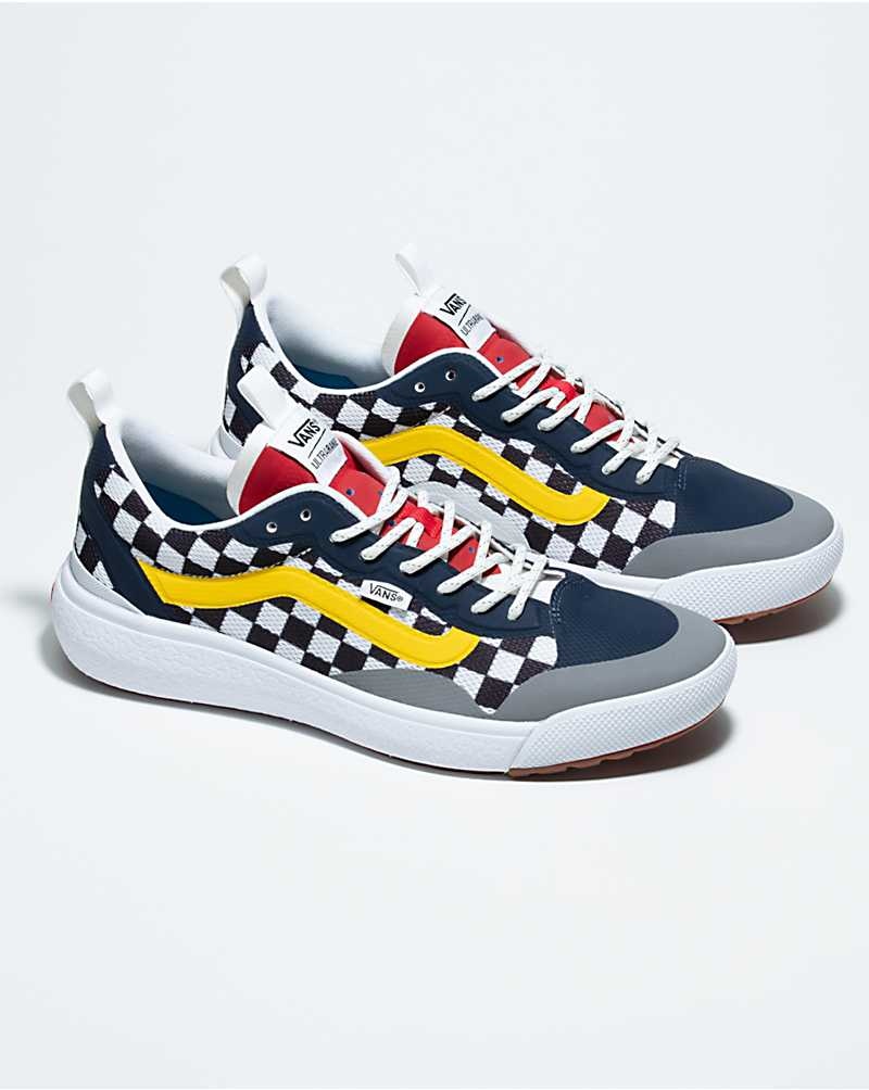 Vans Customs Checkerboard UltraRange EXO Ayakkabı Kadın Renkli | Türkiye QJW823401