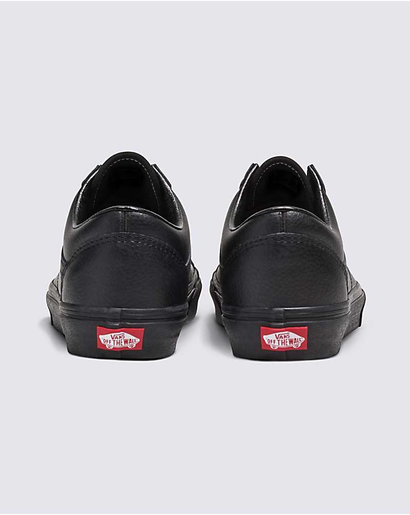 Vans Customs Elevated Deri Old Skool Ayakkabı Erkek Siyah | Türkiye VPI243518