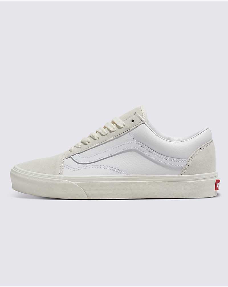 Vans Customs Elevated Marshmallow Old Skool Ayakkabı Kadın Beyaz | Türkiye FKN895462