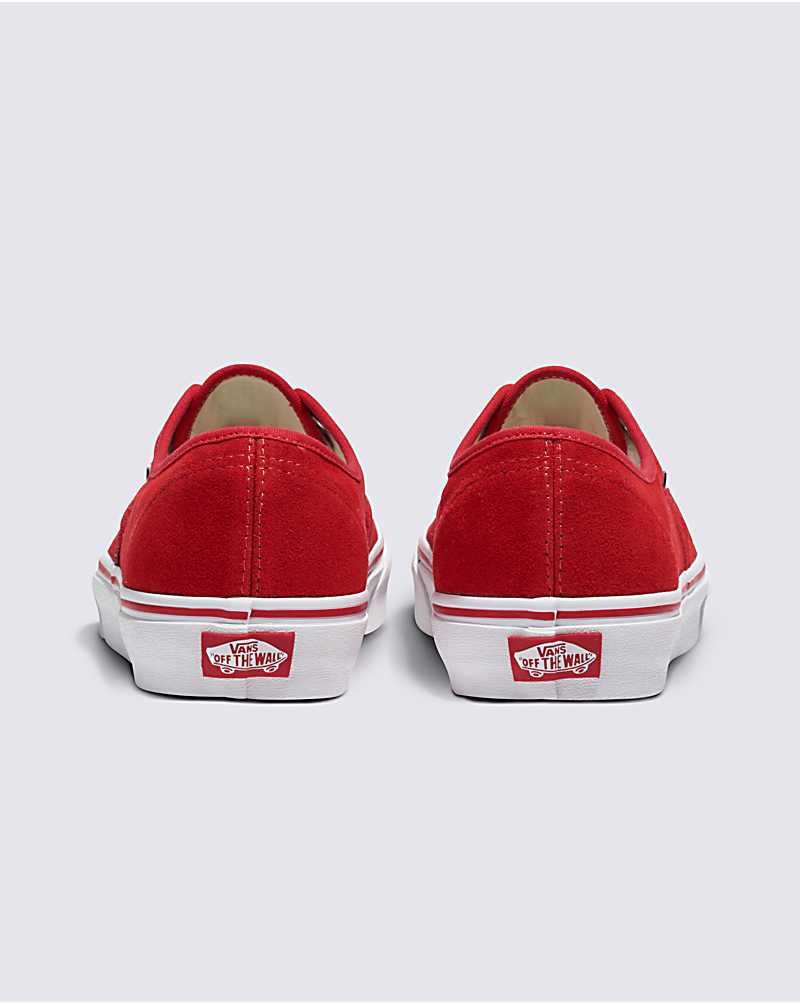 Vans Customs Elevated Süet Authentic Ayakkabı Kadın Kırmızı | Türkiye TDF602914