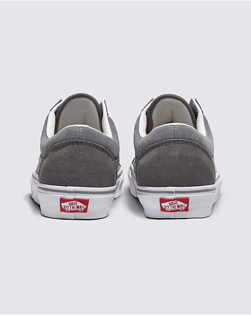 Vans Customs Elevated Süet Old Skool Ayakkabı Erkek Gri | Türkiye UCO093285