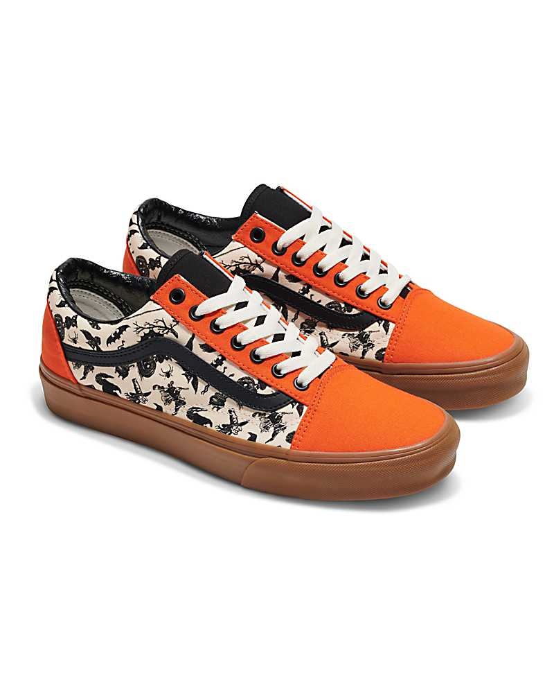 Vans Customs Image Library Halloween Old Skool Ayakkabı Erkek Turuncu | Türkiye VOP096184