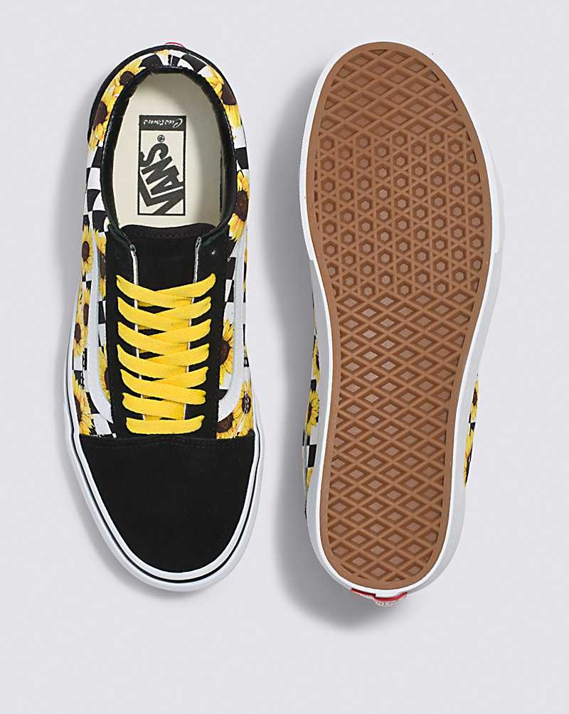 Vans Customs Old Skool Ayakkabı Erkek Siyah Sarı | Türkiye UGI092463