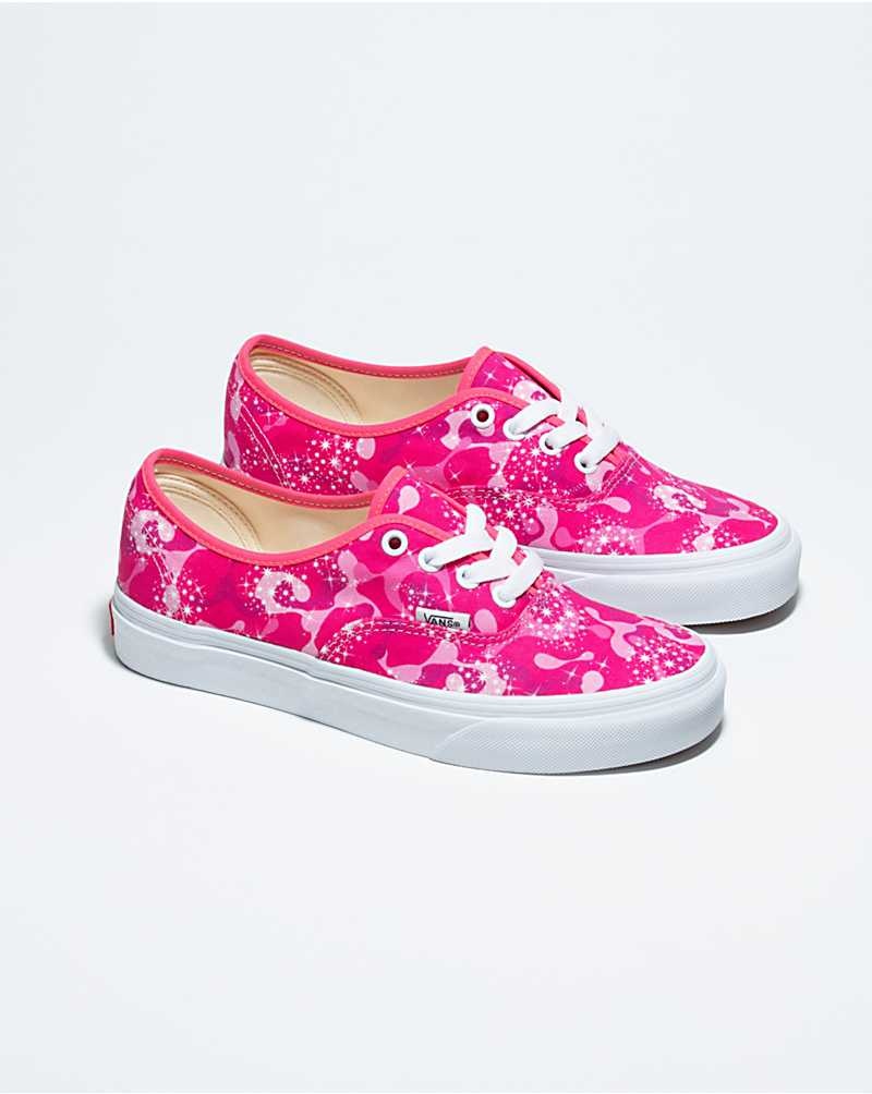 Vans Customs Sparkle Swirl Authentic Ayakkabı Kadın Pembe | Türkiye IZS193064