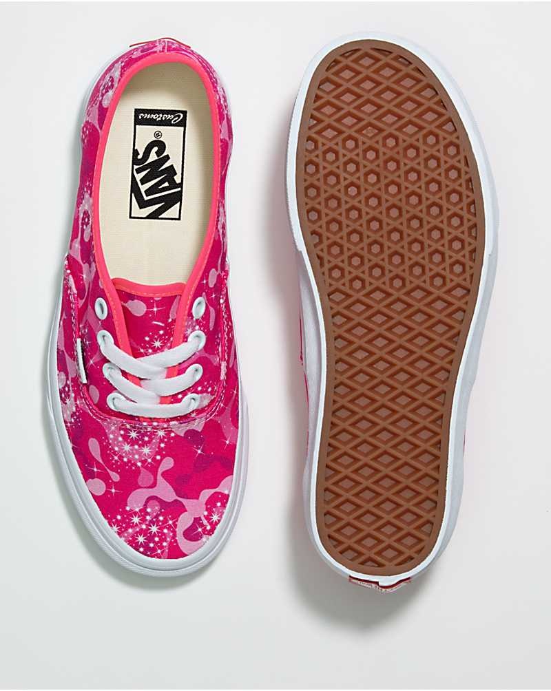 Vans Customs Sparkle Swirl Authentic Ayakkabı Kadın Pembe | Türkiye IZS193064