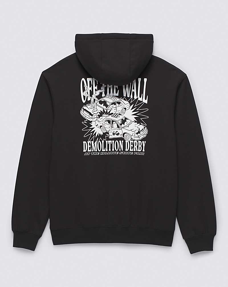 Vans Demo Derby Full Zip Kapşonlu Erkek Siyah | Türkiye GYP926305