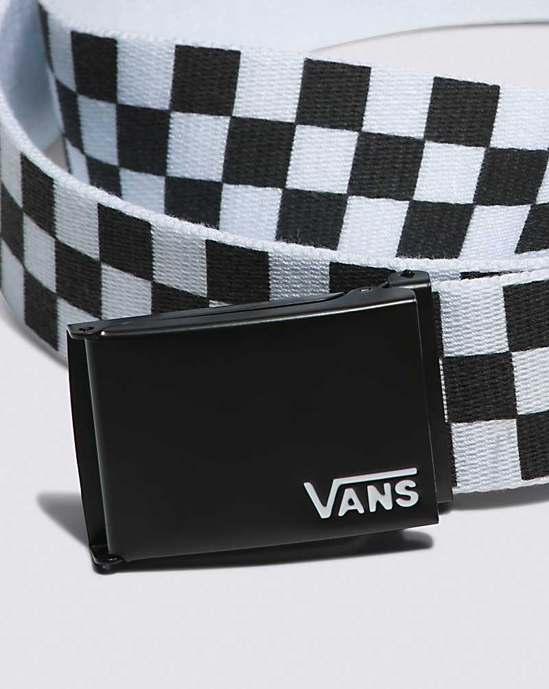 Vans Deppster Web Kemer Erkek Siyah Beyaz | Türkiye KZR560389