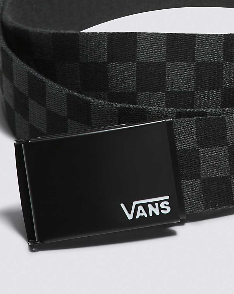 Vans Deppster Web Kemer Erkek Siyah Gri | Türkiye JPT061789