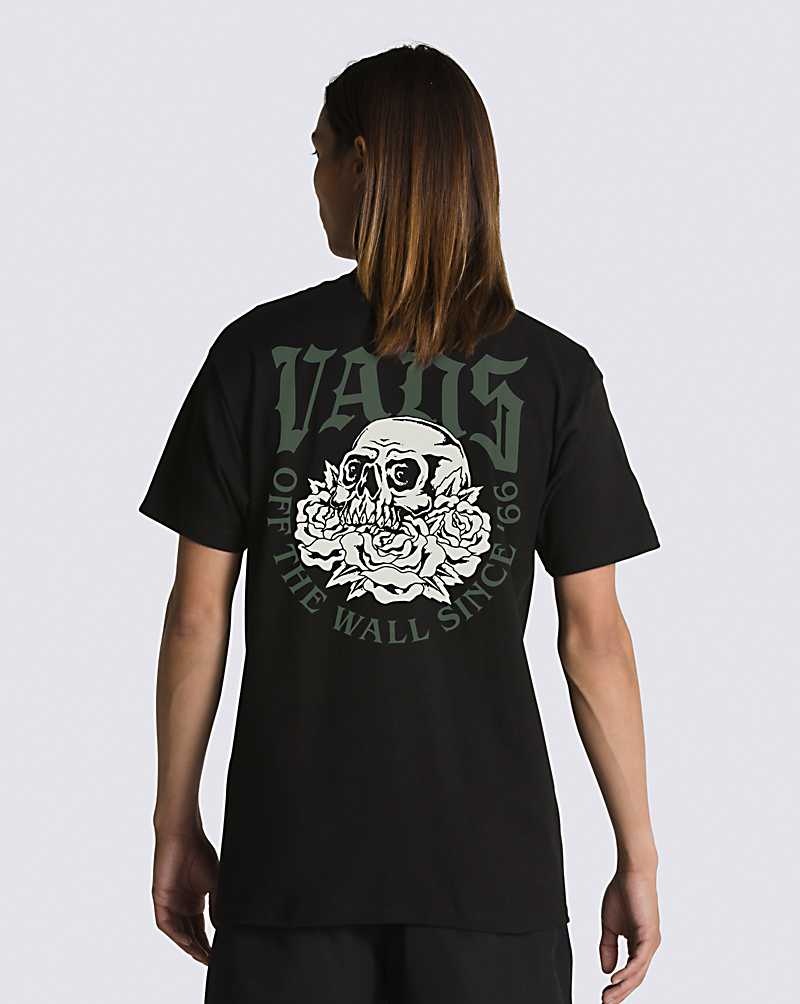 Vans Dust to Dust Tişört Erkek Siyah | Türkiye PDX614052