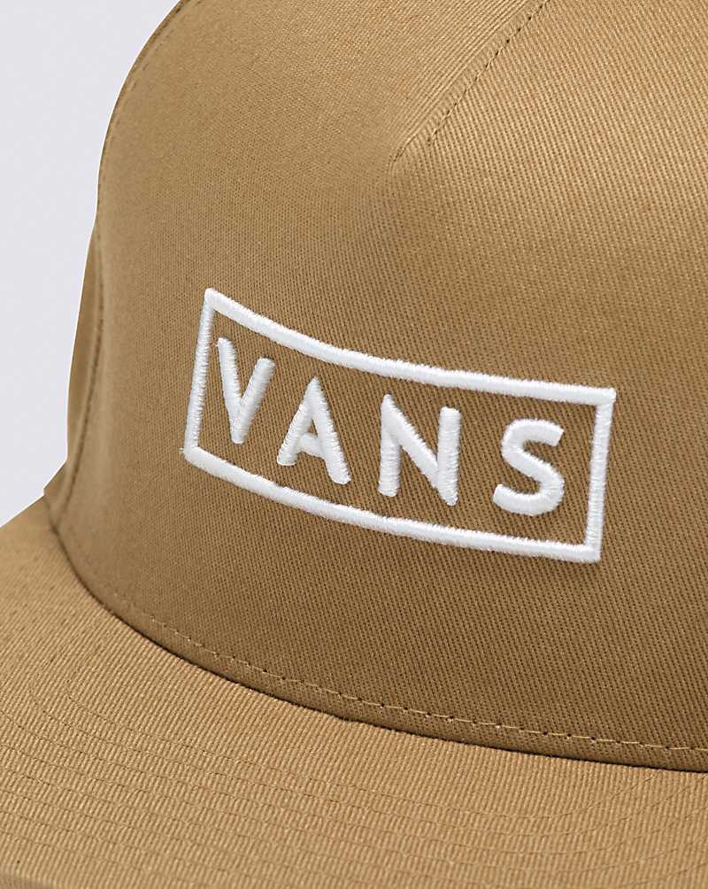 Vans Easy Box Snapback Şapkalar Erkek Sarı | Türkiye ZWU241957