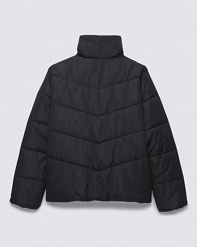 Vans Foundry Puffer MTE-1 Mont Kadın Siyah | Türkiye IXV518760