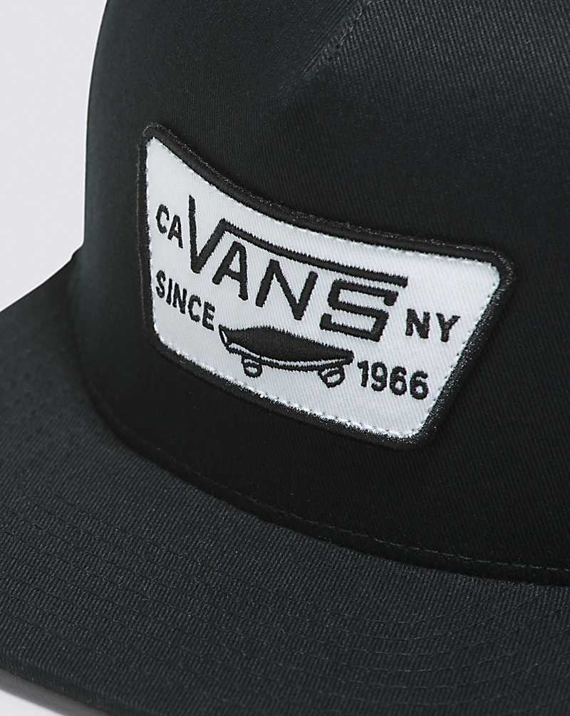 Vans Full Patch Snapback Şapkalar Erkek Siyah | Türkiye LFI129480