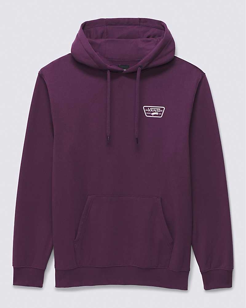 Vans Full Patched Pullover Kapşonlu Erkek Bordo | Türkiye LQN102683