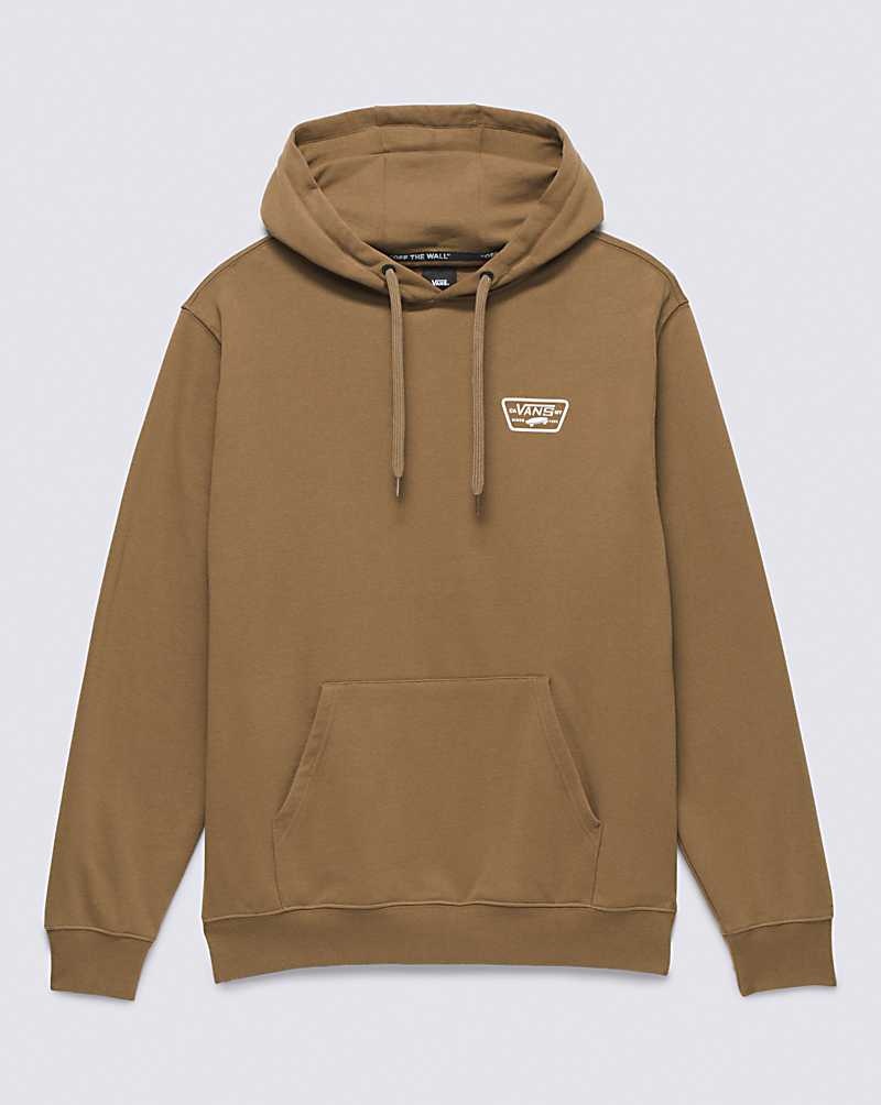 Vans Full Patched Pullover Kapşonlu Erkek Kahverengi | Türkiye EIQ427536