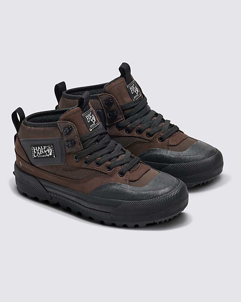 Vans Half Cab GORE-TEX MTE-3 Kaykay Ayakkabısı Erkek Kahverengi Siyah | Türkiye CXY701489