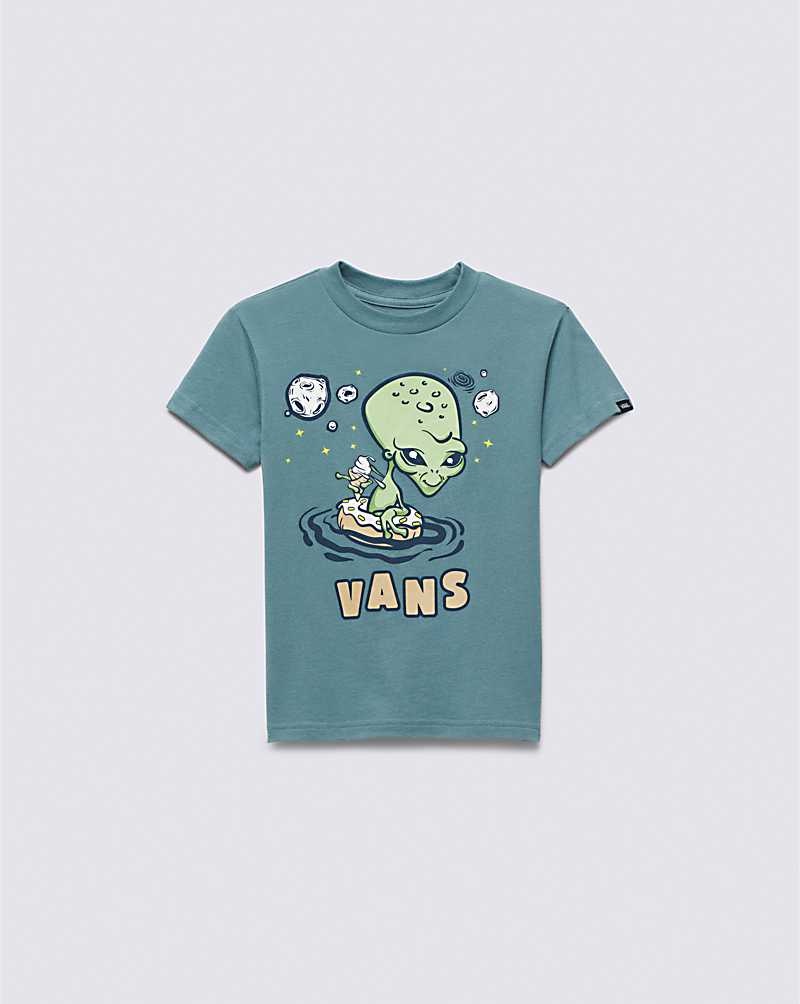 Vans Küçük Çocuk Alien Pool Party Tişört Çocuk Mavi | Türkiye CQY397526