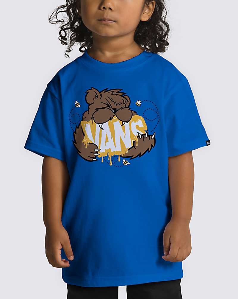 Vans Küçük Çocuk Honey Bear Tişört Çocuk Mavi | Türkiye OFI321568