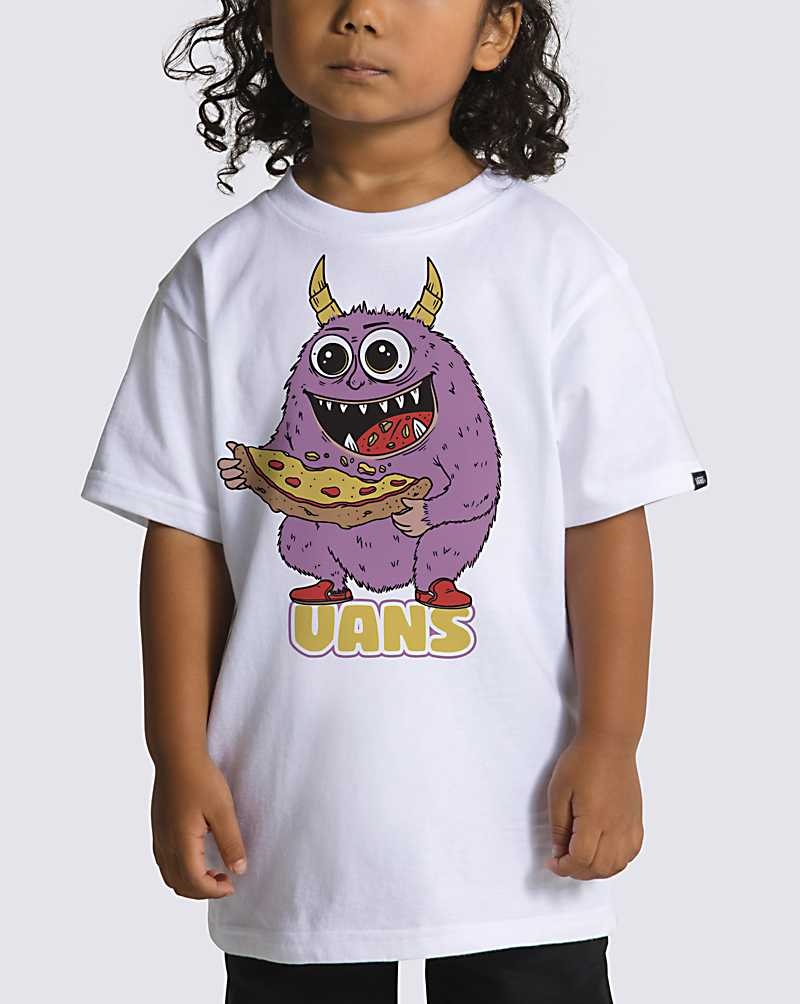 Vans Küçük Çocuk Snack Attack Monster Tişört Çocuk Beyaz | Türkiye WPD271830