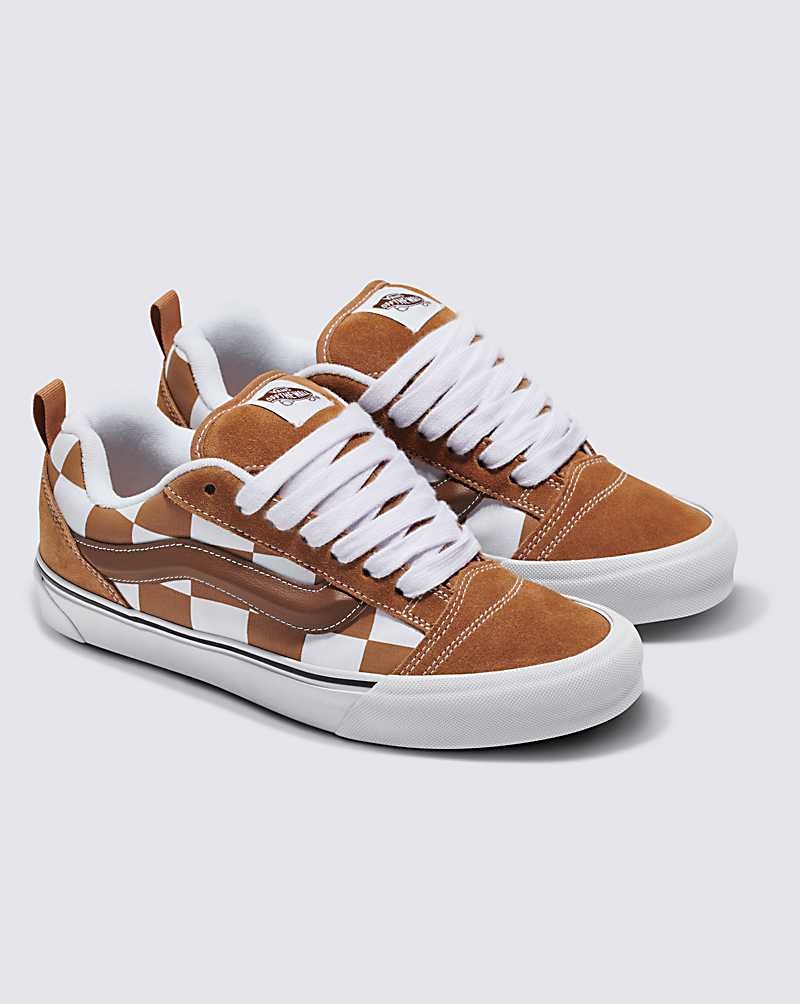 Vans Knu Skool Ayakkabı Erkek Kahverengi | Türkiye JSH589634