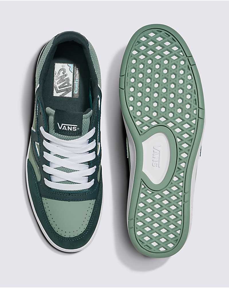 Vans Lowland ComfyCush Ayakkabı Erkek Yeşil | Türkiye ULZ314852