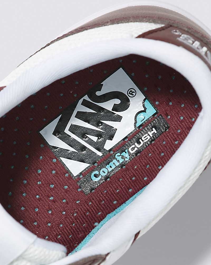 Vans Lowland ComfyCush Ayakkabı Kadın Çikolata Beyaz | Türkiye WHV645730