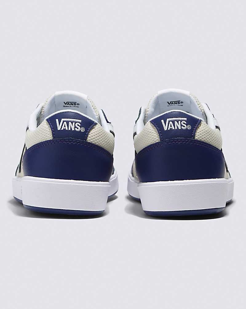 Vans Lowland ComfyCush New Varsity Ayakkabı Kadın Mavi | Türkiye OUC480692