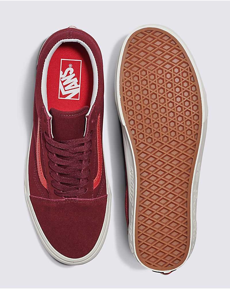 Vans Old Skool Ayakkabı Erkek Kırmızı | Türkiye XLP136954